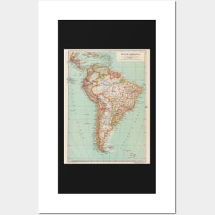 South America Antique Maps Posters and Art